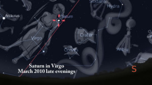 Saturn in Sidereal Virgo March 2010