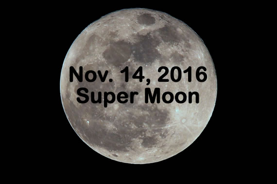 November 2016: Supermoon, Thanksgiving Shakeup