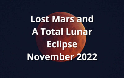 November 2022: Lost Mars, Eclipse Election Chaos